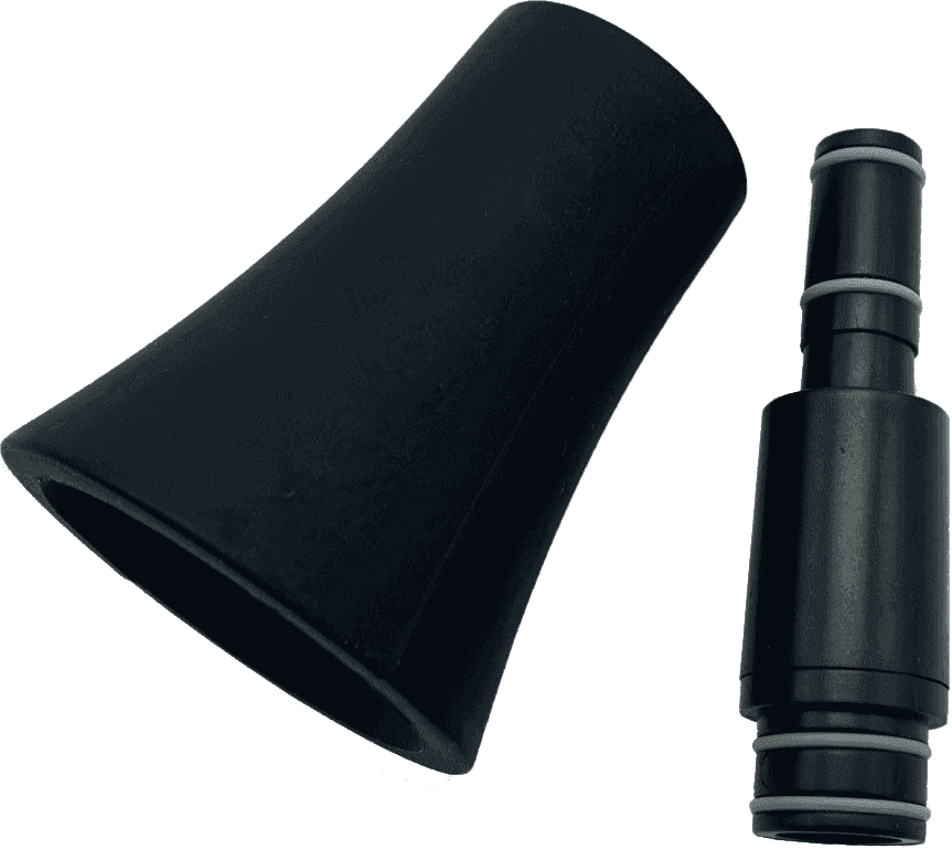 Nuvo jSAX - Bocal et Pavillon en plastique noir pour saxophone NUVO jSAX