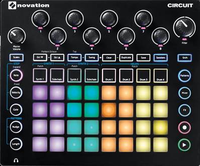 --- DISCONTINUE ---Novation Circuit - Groovebox