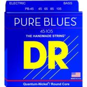 Cordes basse électrique DR Pure Blues 45-105