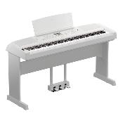 Yamaha DGX-670WH Bundle - Piano Numérique Arrangeur 88 notes Blanc