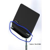 --- DISCONTINUE ---Rat Stand 90Q3 TABLETTE SUPPLEMENTAIRE POUR PUPITRE RATSTANDS PERFORMER 3