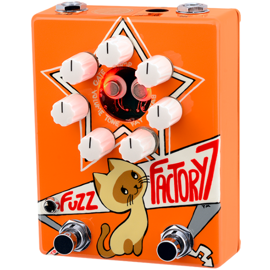 --- DISCONTINUE ---Zvex Effects Russian Fuzz Factory 7