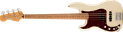 Player Plus Precision Bass, Left-Hand, Pau Ferro Fingerboard, Olympic Pearl
