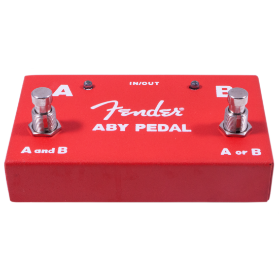 2-Switch ABY Pedal, Red