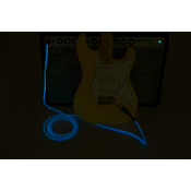 Câble jack droit 3M Fender Glow In The Dark - Blue