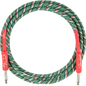 Câble Fender Wreath Holiday 3M Red/Green