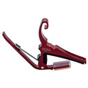 Kyser KG6R Capodastre guitare folk rouge
