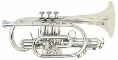 B&S 3142 Challenger 1 - cornet Sib - argenté