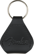 Fender Leather Pick Holder Keychain, Black