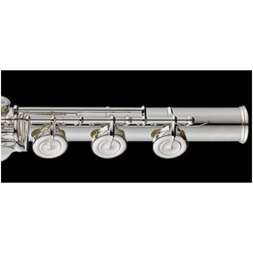 Azumi AZS3RBI - Flûte semi-pro avec tête argent S-Cut, tube argent et Patte de Si