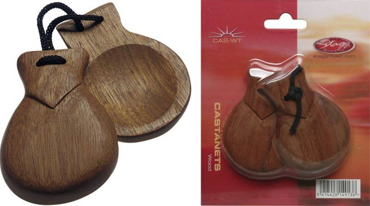 2 Paires De Castagnettes Espagnoles En Bois – Rouge, Pour Danse Flamenco, Cours De Musique, Spectacles (Taille Adulte) - 9