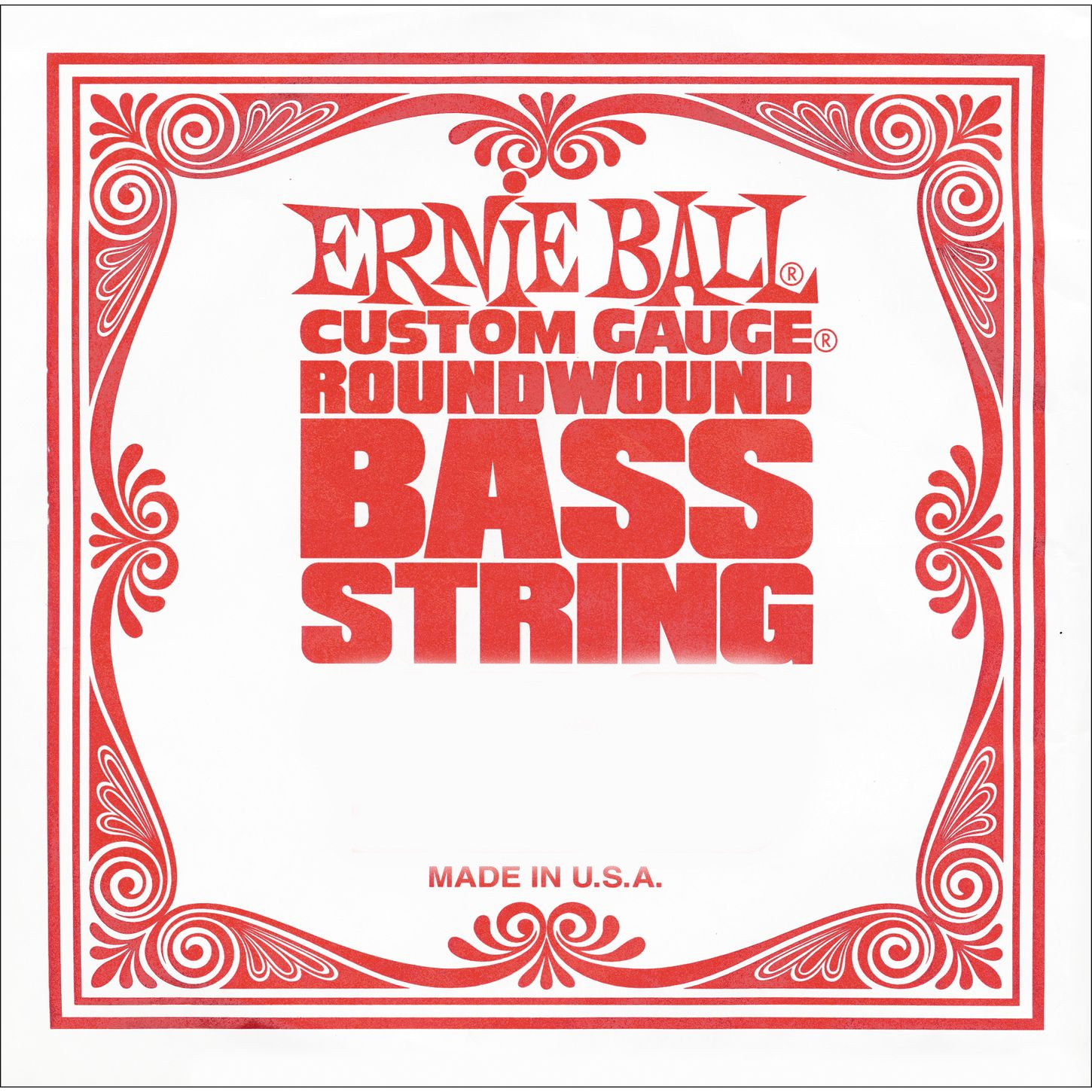 Ernie Ball 1755 Corde basse électrique filée plat 055