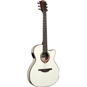 Lag T118ASCE Ivoire - Guitare electro-acoustique slim