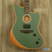 Fender acoustasonic jazzmaster player antique olive