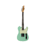 Guitare électrique Prodipe Tele TC80 Surf Green