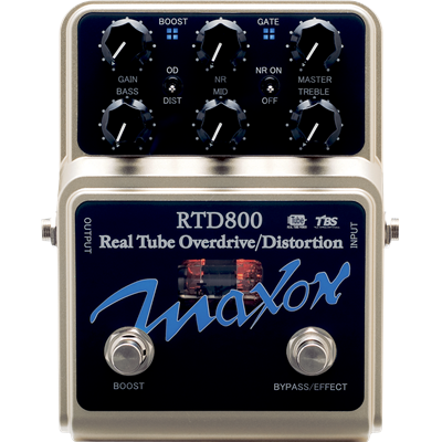 --- DISCONTINUE ---Maxon RTD800 Real TUBE Overdrive