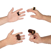 Finger Shaker Ortega bois large