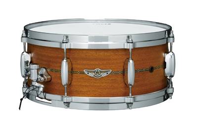 Tama TLM146S-OMP STAR Solid Maple 14x6 - Oiled Natural Mahogany W/ Metal Insignia
