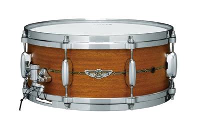 Tama TLM146S-OMP STAR Solid Maple 14x6 - Oiled Natural Mahogany W/ Metal Insignia