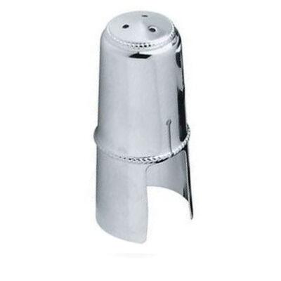 BONADE - Couvre bec pour ligature de clarinette Sib avec vis inversées - Nickelé