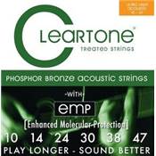 Cleartone CORDES GUITARE FOLK CLEARTONE PHOSPHORE BRONZE 10-47