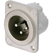 --- DISCONTINUE ---Neutrik NC3MD-LX-M3 - embase 3 pôles m dlx filetage m3