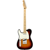 Fender Telecaster Mexicaine Player Gaucher 3 tons sunburst touche érable