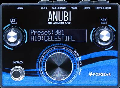 Foxgear Anubi Ambient Box - Pédale d'effet guitare
