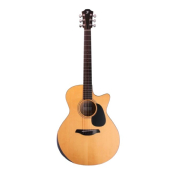 Guitare electro-acoustique furch blue deluxe grand cw cm lrb1