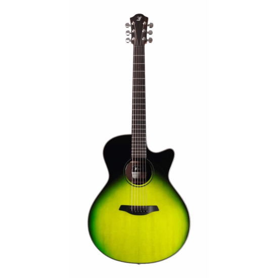 Guitare folk furch spectra plus grand cw em connemara green