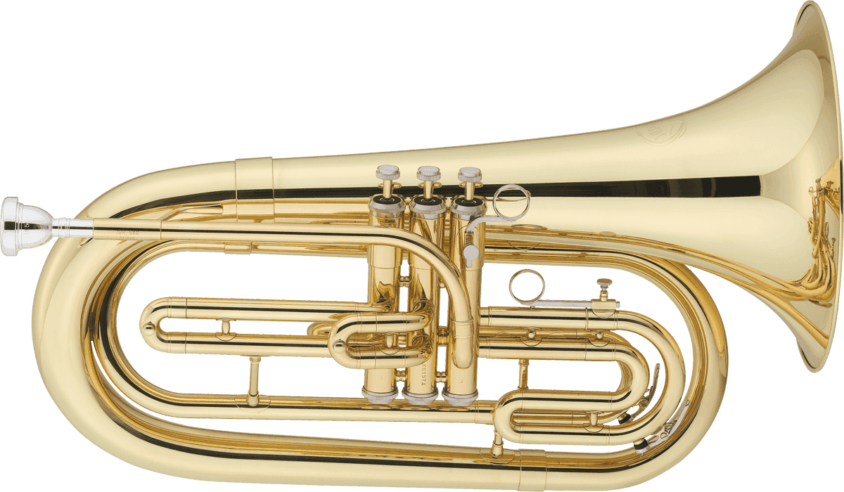 --- DISCONTINUE ---Jupiter JBR1000M - saxhorn baryton Sib de défilé JBR1000M