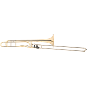 Jupiter JTB710FRQ - trombone ténor complet Sib/Fa ergonomique, pavillon cuivre rose