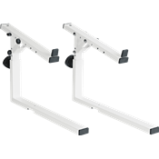 K M 18811W - Support de second clavier blanc pour stand KM OMEGA