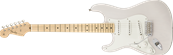 American Original '50s Stratocaster Left-Hand, Maple Fingerboard, White Blonde