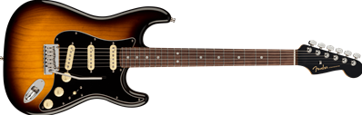 American Ultra Luxe Stratocaster, Rosewood Fingerboard, 2-Color Sunburst