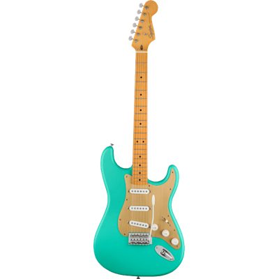 Guitare electrique Squier 40th anniversary MN Seafoam green