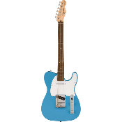 Squier Sonic Telecaster, Laurel Fingerboard, White Pickguard, California Blue