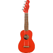 Ukulele soprano Fender Venice Fiesta red