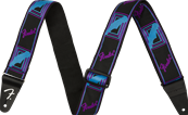 Neon Monogrammed Strap, Blue and Purple, 2