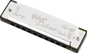 Blues Deluxe Harmonica, Key of C
