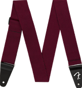 Modern Tweed Strap, Black/Red 2