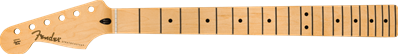 Player Series Stratocaster LH Neck, 22 Medium Jumbo Frets, Maple, 9.5, Modern C