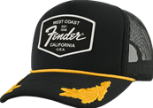 Fender Scrambled Eggs Hat, Black