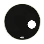 Evans BD22RB - peau EQ3 Timbre noire percée 22''