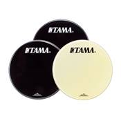 Tama BK20BMTT - peau de résonnance noire 20 logo Tama Starclassic