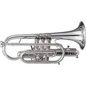 Getzen Capri 580S - cornet Sib - argenté