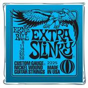 Ernie Ball 2225 Cordes guitare électrique extra slinky 08-38
