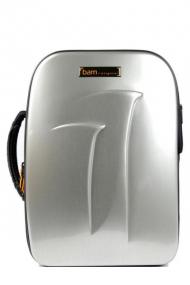 Bam Cases Etui pour 2 clarinettes Sib/La New Trekking Aluminium Brossé
