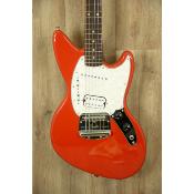 Fender Kurt Cobain Jag-Stang Signature Touche Palissandre Fiesta Red - stock B