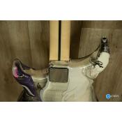 Guitare électrique Vigier Excalibur Surfreter Supra HSH Rock Art Chrome